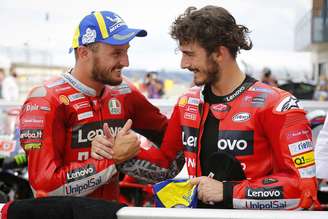Jack Miller e Francesco Bagnaia fazem o primeiro ano juntos na Ducati 