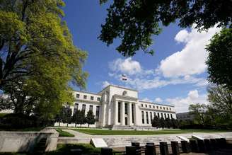 Sede do Federal Reserve, banco central dos EUA, em Washington
01/05/2020
REUTERS/Kevin Lamarque