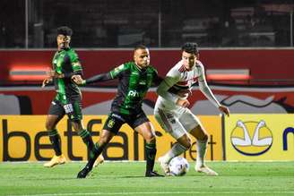 São Paulo não saiu do zero contra o Amèrica-MG no Morumbi pelo Brasileirão (Foto: João Zebral / América)