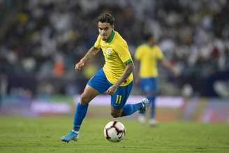 Coutinho esteve na pré-lista de 40 atletas da Seleção (Foto: Lucas Figueiredo/CBF)