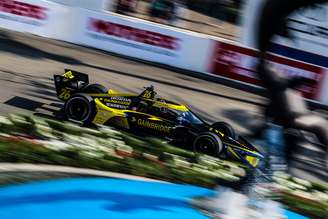 Colton Herta voltou a liderar em Long Beach 