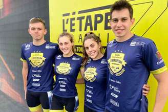 Seleção Escolinha de Triathlon escalada (Foto: Flávio Perez / On Board Sports)