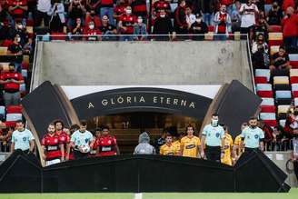 Flamengo e Barcelona de Guayaquil duelam por uma vaga na final da Libertadores (Foto: Marcelo Cortes/Flamengo)