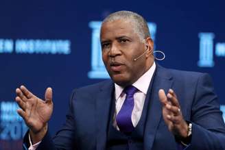 Robert Smith, presidente da Vista Equity Partners. 1/5/2018. REUTERS/Lucy Nicholson