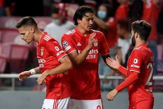 Com 100% de aproveitamento, o Benfica de Jorge Jesus tem 21 pontos (Foto: PATRICIA DE MELO MOREIRA / AFP)