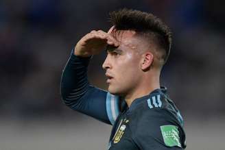 Lautaro marcou o único gol do confronto e chegou ao seu quinto nas Eliminatórias (Foto: Juan Mabromata / AFP)