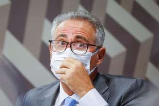 Relator da CPI da Covid do Senado, Renan Calheiros 
18/10/2021
REUTERS/Adriano Machado