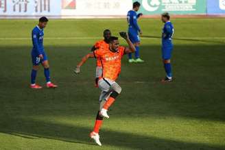 Alan Kardec marcou gol no retorno do futebol na China (Divulgação)