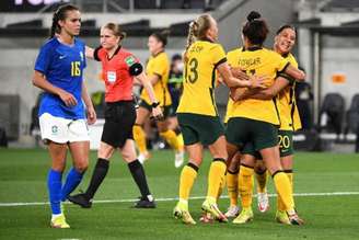 Austrália derrotou Brasil por 3 a 1 em amistoso (SAEED KHAN / AFP)
