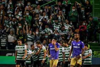 Sporting venceu o Moreirense por 1 a 0 (Foto: PATRICIA DE MELO MOREIRA / AFP)