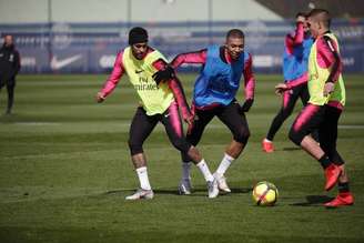 Neymar elogiou Verratti e Mbappé, ambos companheiros de PSG do camisa 10 (Foto: Divulgação/Paris Saint-Germain)