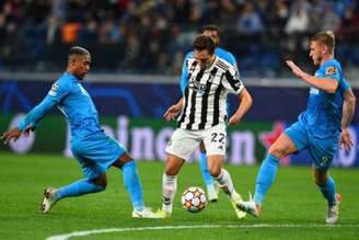 Juventus e Zenit se enfrentam pela Champions League (Foto: Olga MALTSEVA / AFP)