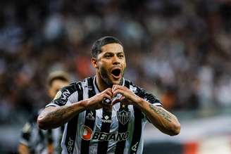 Hulk comemora vitória do Atlético-MG