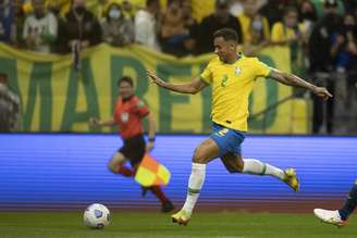 Danilo é o favorito para ser o titular da lateral-direita do Brasil na Copa de 2022 (Foto: Lucas Figueiredo/CBF)