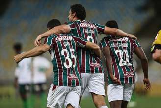 Fluminense homenageou personalidades negras de sua história (FOTO: LUCAS MERÇON / FLUMINENSE F.C.)
