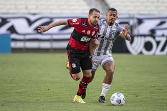 No primeiro turno, Flamengo e Ceará empataram em 1 a 1 no Castelão(Foto: Alexandre Vidal/Flamengo)