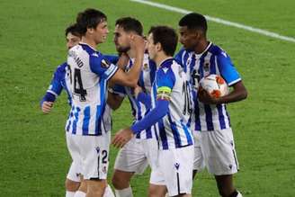 Real Sociedad briga pela liderança de La Liga (Foto: VALERY HACHE / AFP)