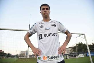 Zanocelo foi contratado pelo Santos por empréstimo no meio do ano (Divulgação/Santos)