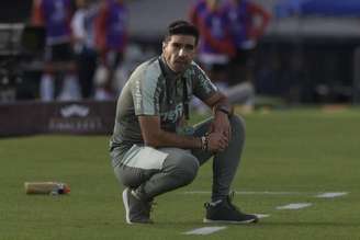 O técnico do Palmeiras, Abel Ferreira (Foto: Juan Mabromata/AFP)