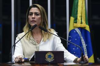 A senadora Soraya Thronicke (PSL-MS), vice-líder do governo 