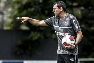 Fabio Carille vai comandar o Santos em jogo-treino nesta quarta (Foto: Ivan Storti/Santos FC)