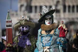 O Carnaval de Veneza é o mais concorrido da Itália