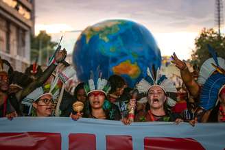 "O dia 19 de abril não é um dia de dar parabéns aos indígenas, o 19 de abril pra nós é mais um dia de resistência"