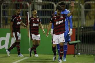 Rodrigo Caio atuou - e com protagonismo - durante 45 minutos contra o Altos (Foto: Gilvan de Souza / Flamengo)