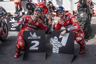 Ducati fez 1-2 no grid de Le Mans da MotoGP 