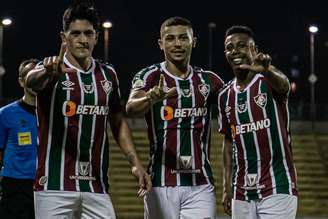Germán Cano e Wellington estão entre os 11 titulares da seleção da sexta rodada do Brasileirão (FOTO: MARCELO GONÇALVES / FLUMINENSE FC)