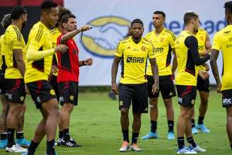 Marinho ainda não conseguiu firmar-se como titular desde que chegou no Flamengo (Foto: Marcelo Cortes/Flamengo)