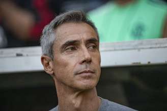 Paulo Sousa durante a vitória do Flamengo por 1 a 0 sobre o Goiás (Foto: Alexandre Vidal / Flamengo)