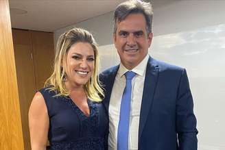 Carla Morgana Denardin tem foto da visita ao gabinete de Ciro Nogueira