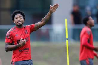 Marinho tem um gol e uma assistência pelo Flamengo (Foto: Marcelo Cortes/Flamengo)