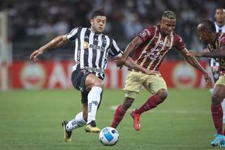 Hulk, durante o duelo do Atlético-MG contra o Tolima (Foto: Pedro Souza / Atlético)