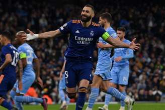 Benzema é a grande arma do Real Madrid (Foto: AFP)