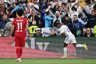 Vini Jr marcou o gol do título do Real Madrid (Foto: FRANCK FIFE / AFP)