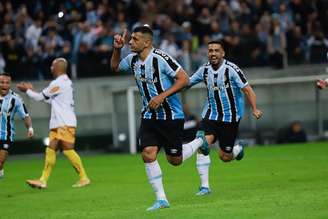 Diego Souza marcou na vitória do Grêmio