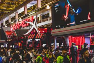 Estande da HyperX na BGS 2018