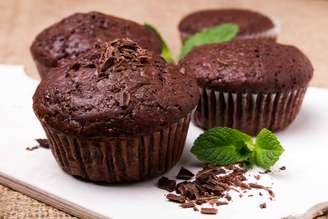 Muffin de chocolate com whey protein (Imagem: Shutterstock)