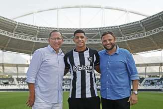 Luís Henrique foi a principal contratação do Botafogo na janela (Foto: Vítor Silva/Botafogo)