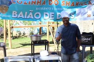 Com baião de dois como carro-chefe, ele vai disputar a etapa nacional do Festival Enchefs Brasil @André Santos/Agência Mural