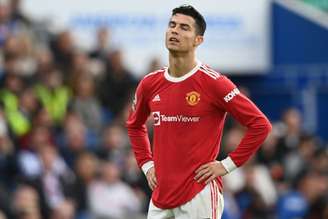 Cristiano Ronaldo desagrada o elenco do Manchester United (NIGEL RODDIS / AFP)
