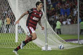 Pedro é elogiado por Tite meses antes da Copa do Mundo (Foto: Alexandre Vidal/Flamengo)