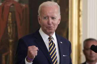 Biden comemorou vitória com aprovação de legislação