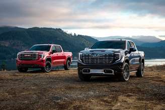 GM Sierra Denali Ultimate e GMC Sierra AT4X