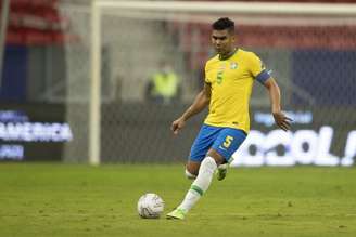 Casemiro é titular da Seleção Brasileira (Foto: Lucas Figueiredo / CBF)
