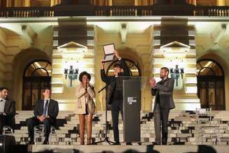 O ex-governador João Doria na reabertura do Museu do Ipiranga