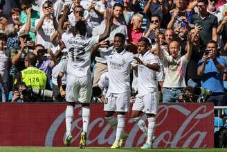 Real Madrid entra em campo na manhã deste sábado (Foto: THOMAS COEX / AFP)