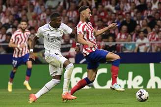 Matheus Cunha saiu em defesa de Koke após clássico contra o Real Madrid (JAVIER SORIANO / AFP)